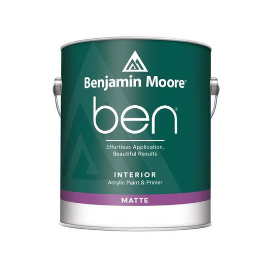 ben Waterborne Interior Paint - Matte F624